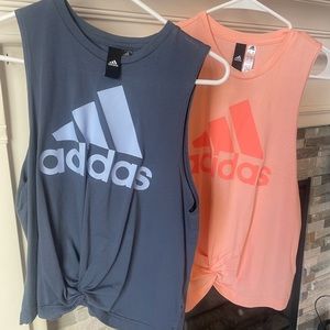 Adidas workout tanks